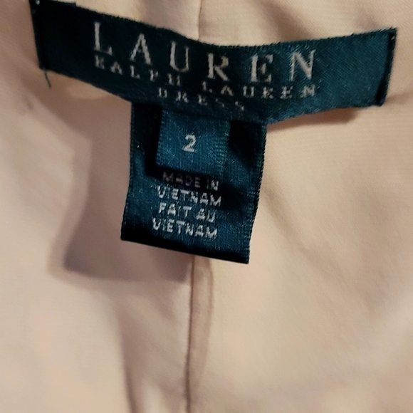 NEW LAUREN RALPH LAUREN SIZE 2  Cream color BEAUTIFUL - Picture 1 of 7